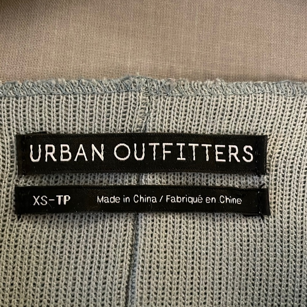 Urban Outfitters Inside Out Notch Neck Top